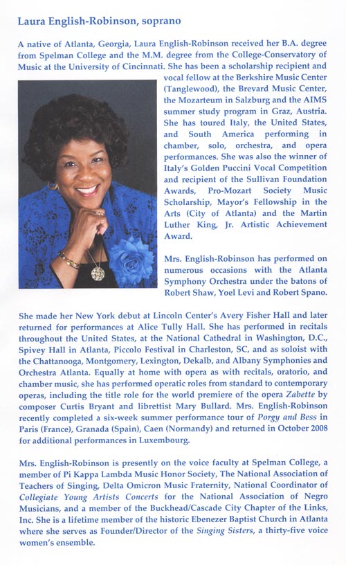 Laura English-Robinson Bio